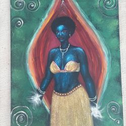 Original painting "Wild Woman"