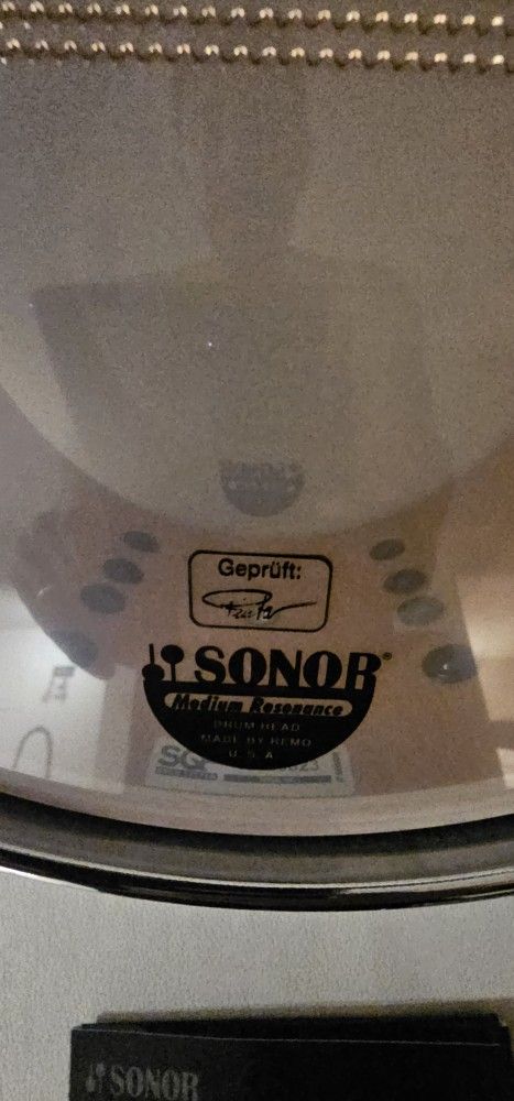 Sonor SQ2 13x7 Medium Beech Snare Drum -Black Sparkle High Gloss