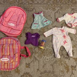 American Girl/ Bitty Baby Clothing Lot