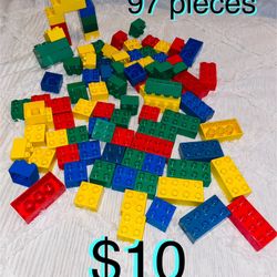 $10 Duplo 97 pieces educational activitie great to teach counting/building