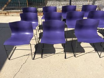 1985 Massimo and Vignelli Knoll Handkerchief Chairs.