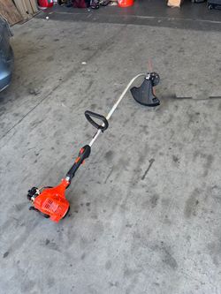 21.2 cc Gas 2-Stroke Curved Shaft String Trimmer with Rapid-Loader Trimmer Head