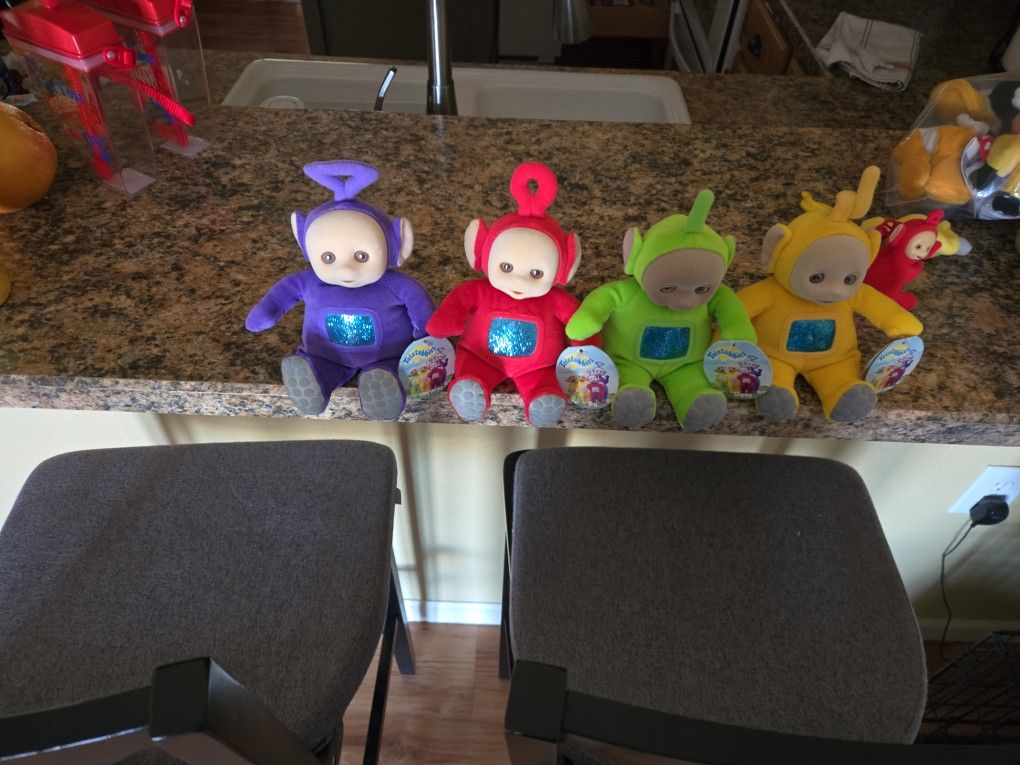Telltubbies Tinky Winky, Po, Tipsy And Laa-Laa