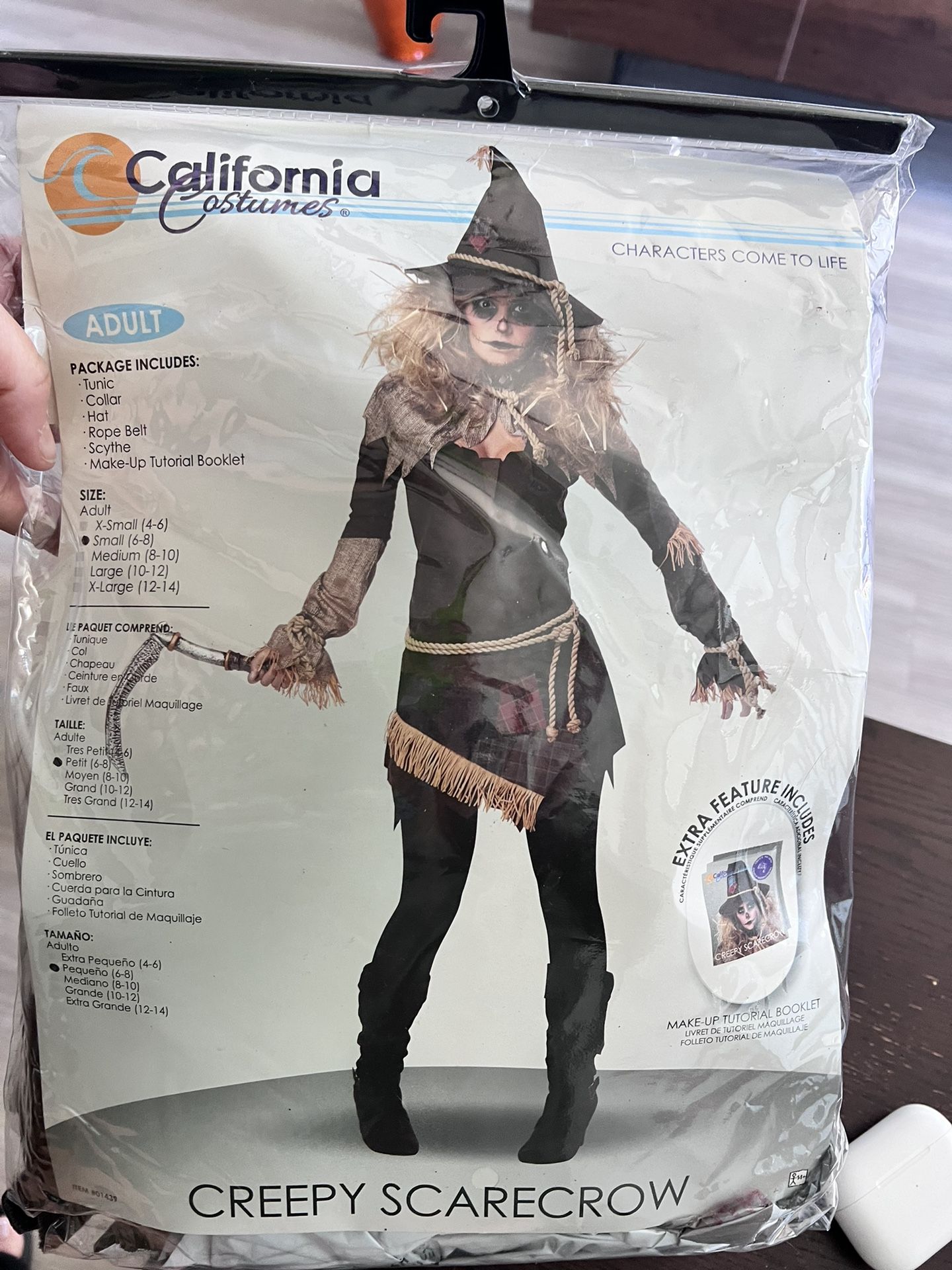 Creepy Scarecrow Halloween Costume 