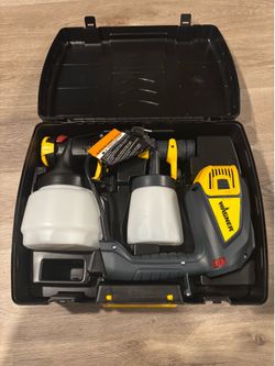 Wagner FLEXiO 2000 HVLP Paint Sprayer Kit w/ iSpray Detail Finish Case