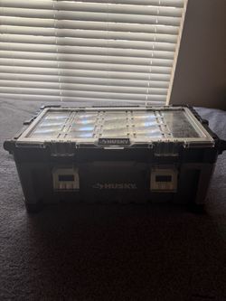 Husky tool box.