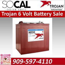 Trojan T105 6 Volt Golf Cart Battery - NEW!