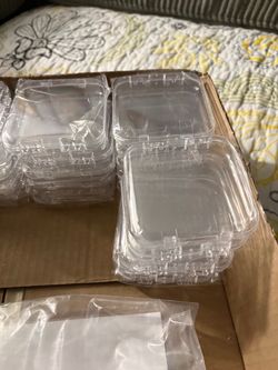 Clear boxes for press on nails