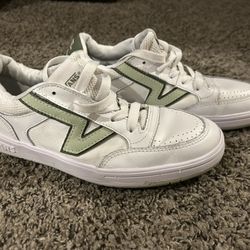 Vans Lowland Cc Green & White Men’s Skater Shoes