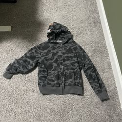 black bape hoodie