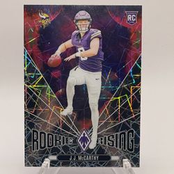 JJ McCarthy Rookie Rising Laser