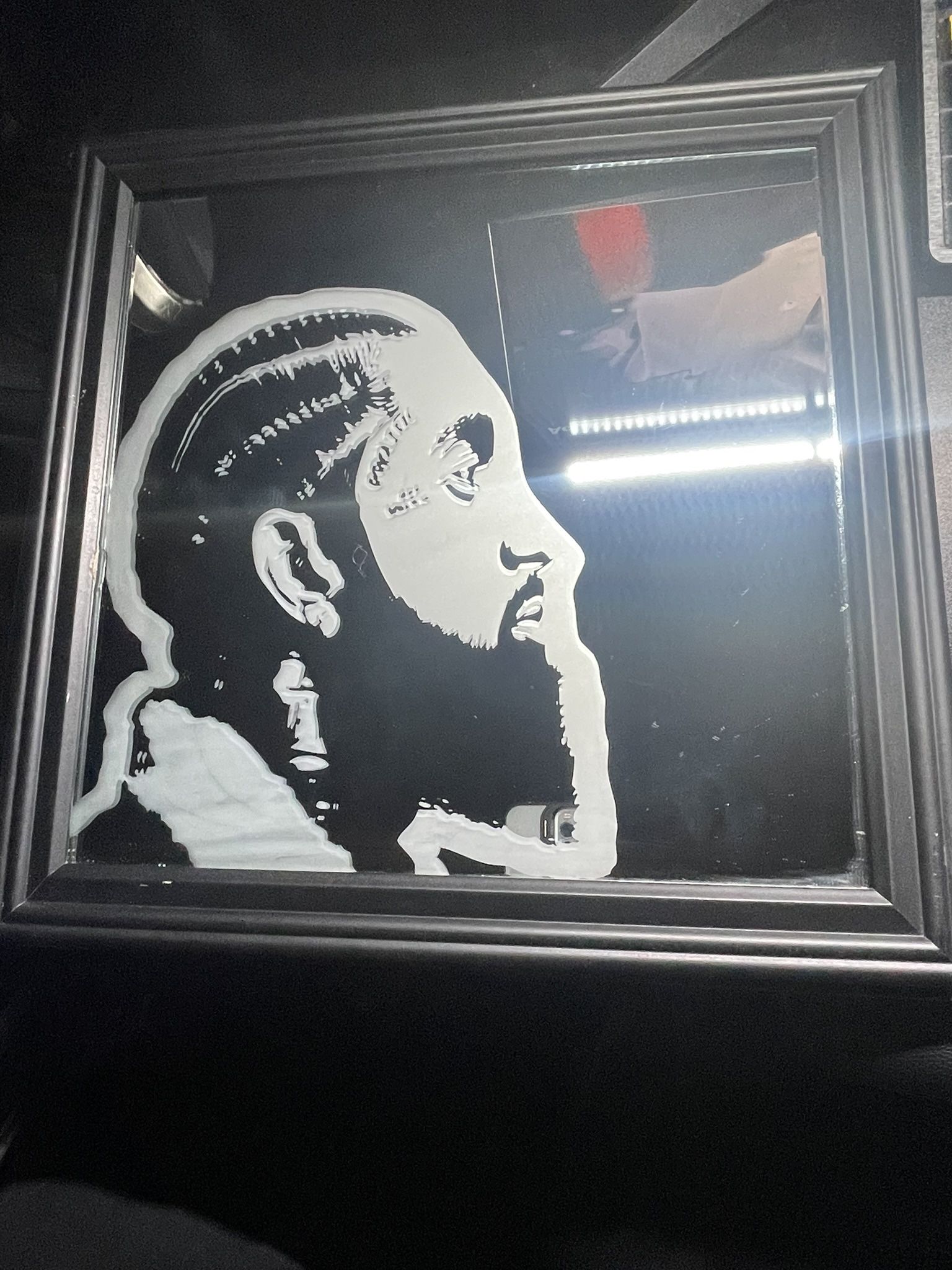 Custom Nipsey Hussle Mirror