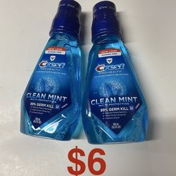 Crest Clean Mist Mouthwash Set