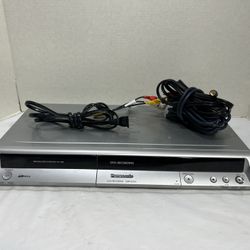 Panasonic DMR-ES15 DVD Recorder Player Silver Multi-Format Tested - no Remote