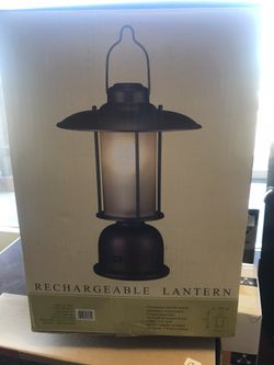 New Rechargeable Lantern