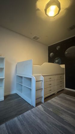 Loft Bed with Drawers