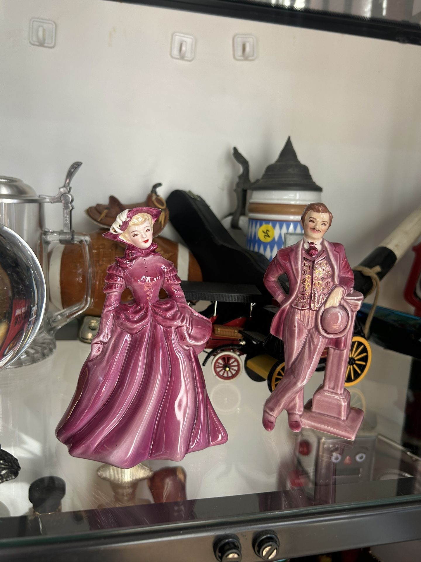 Vintage Elaine & Jim 6” Tall Florance Ceramics Porcelain Figurine