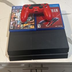 PS4 (one Control 2 Games Included)