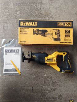 New Dewalt XR Reciprocating Sawzall 20V - Tool Only