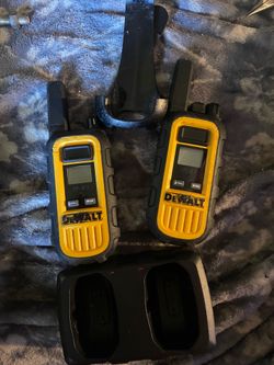 Dewalt walkie talkies
