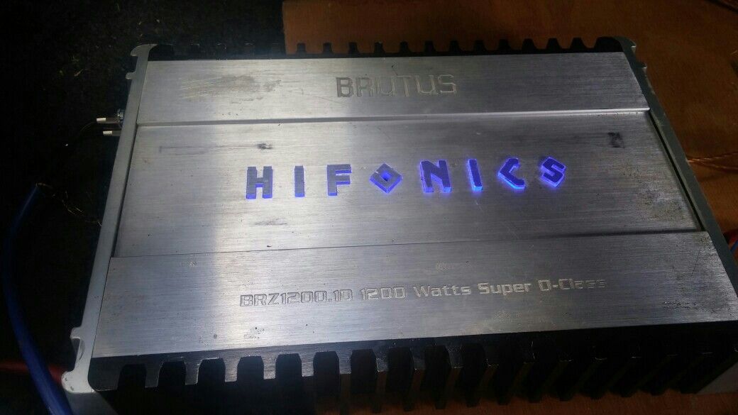 Hifonics Brutus BRZ1200.1d mono Amp