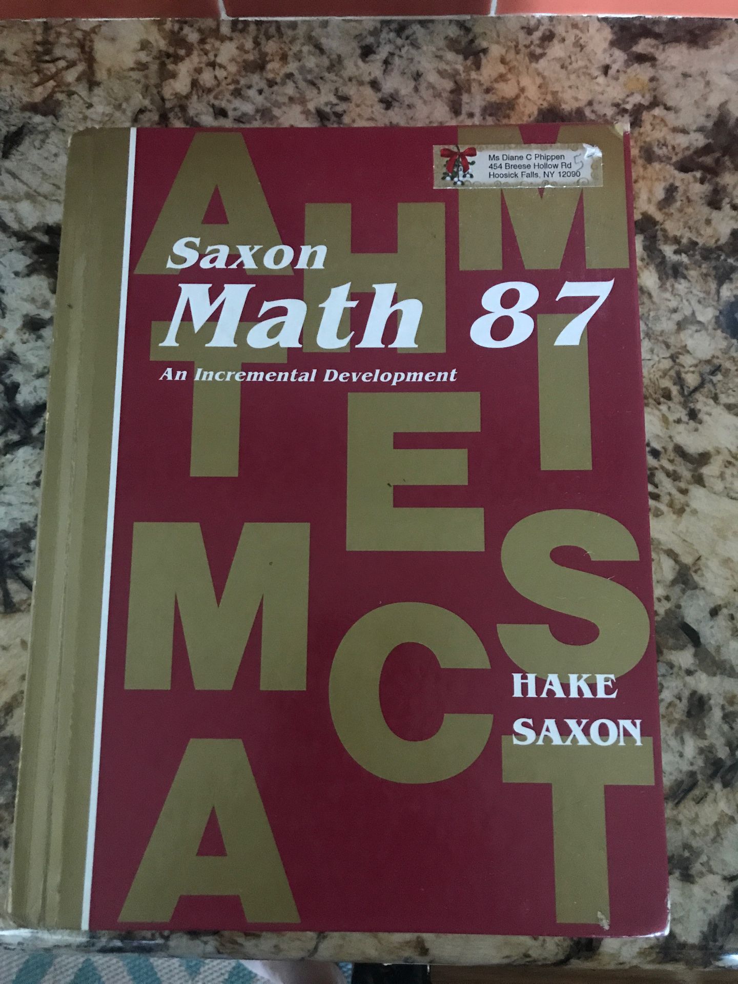 Saxon Math 87