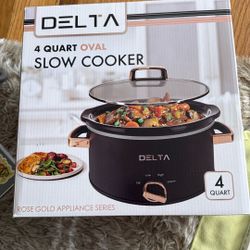 4 Qt Delta Slow Cooker 