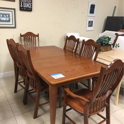 Dining Room Table With 6 Chairs 