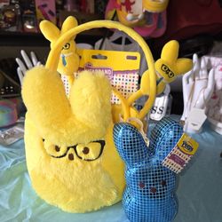 Peeps yellow basket Easter set