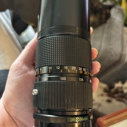 Cannon 80-200 mm Lens With Case