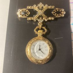 1928 Brooch And Watch 