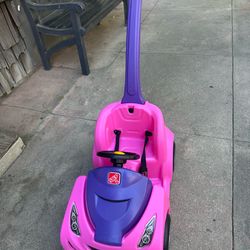 Pink Step 2 Push Car
