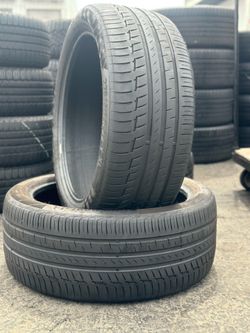 PAIR OF TIRE 255 35 19 CONTINENTAL 85% LIFE