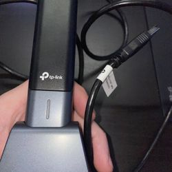 TP-LINK AXE5400 WIFI 6E USB ADAPTER FOR DESKTOP OR PC! TRI BAND ULTRA LOW LATENCY!