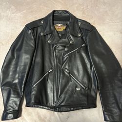 Harley Davidson Leather Jacket S Vintage.