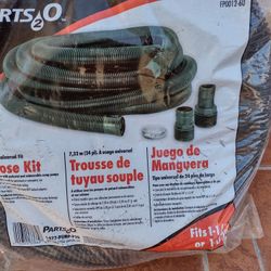 Hose kit 24' × 1/ 1/4" new for sump Pumps 