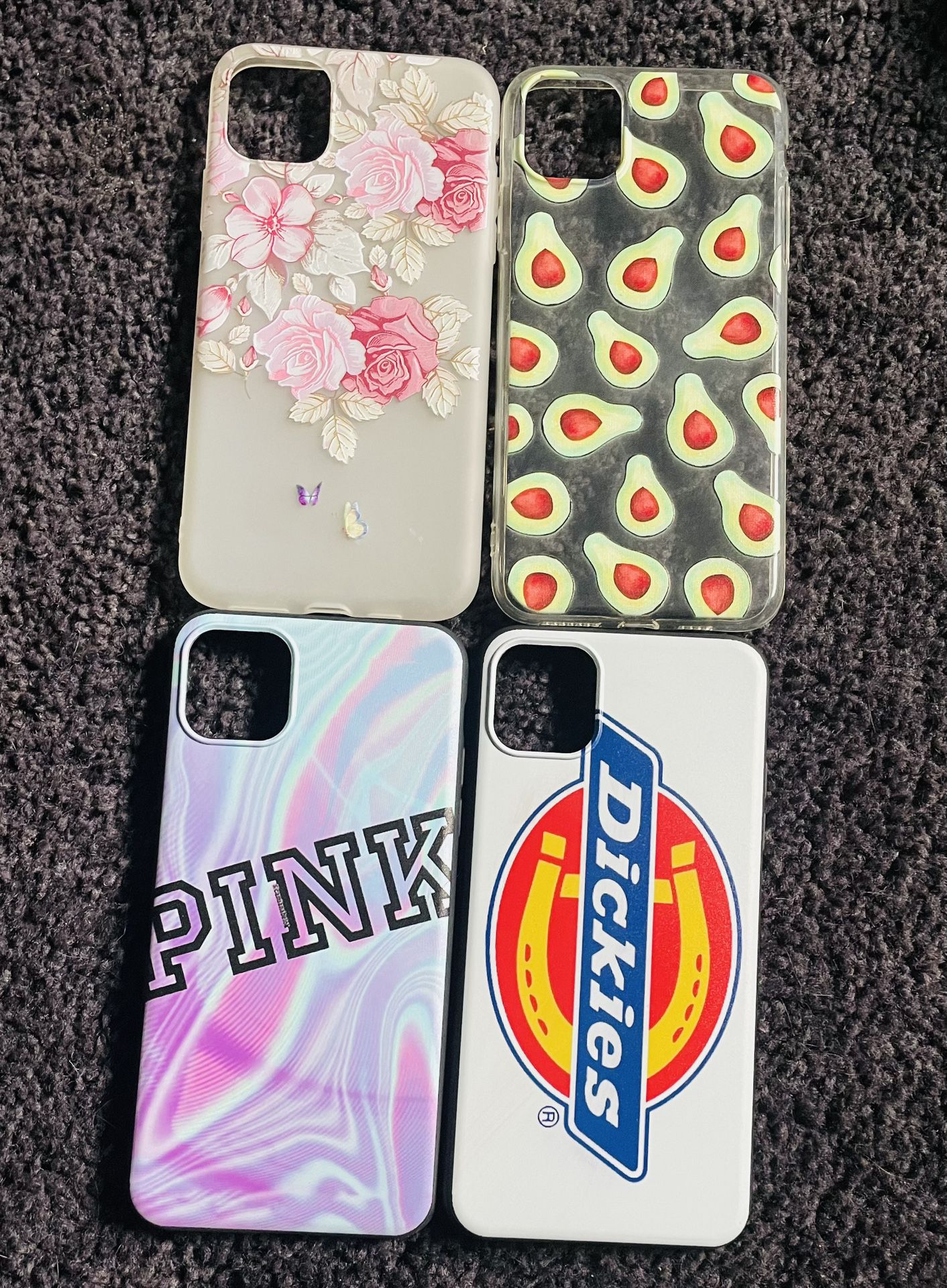 New 11 Pro Max Cases Pink Vs Flowers Butterflies Avocados for Sale in San Bernardino, CA - OfferUp