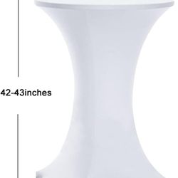 White Cocktail Table Cloths