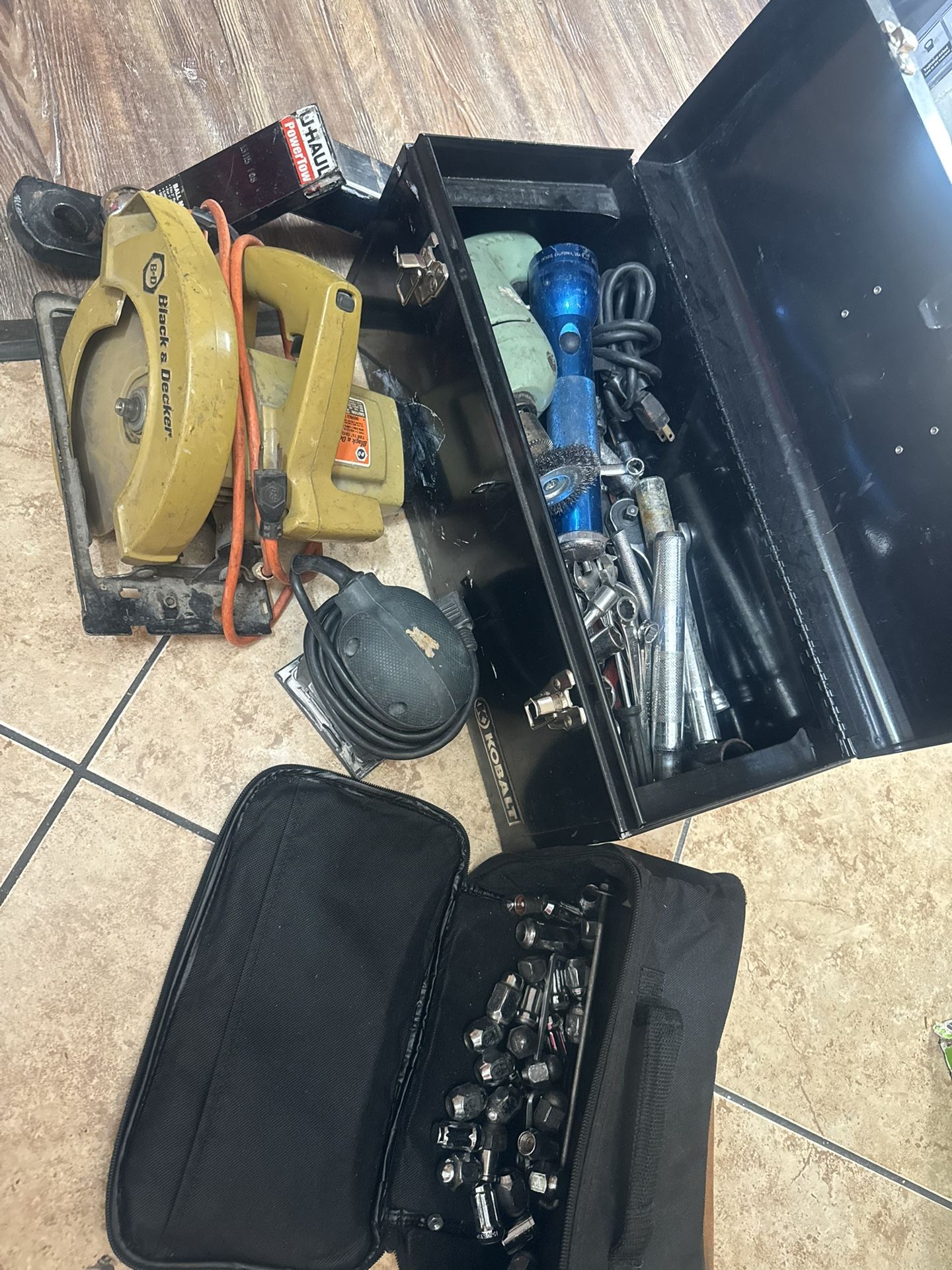 Tool Box With Tools