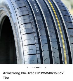 Armstrong Blu-Trac HP 195/50R15 86V Tire