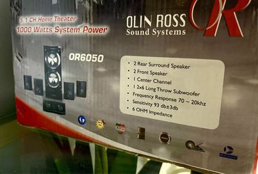 Home Theater System - OR6050 Digital Cinema