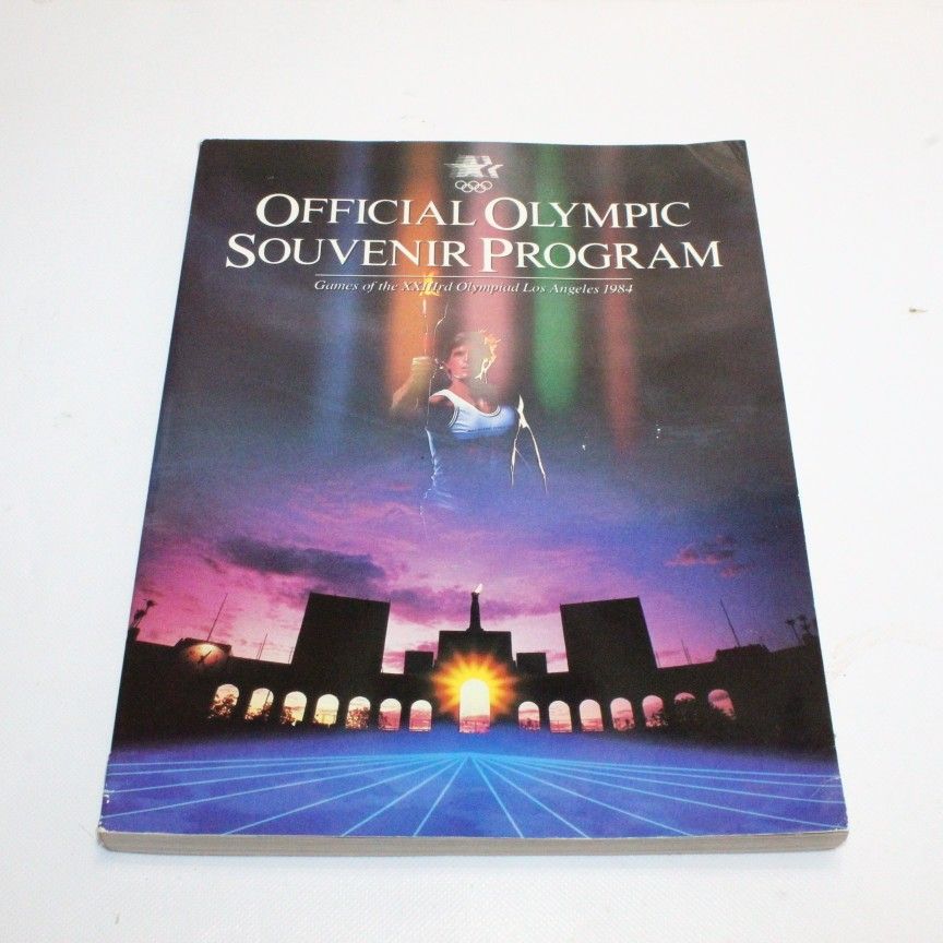 1984 Official Olympic Souvenir Program 