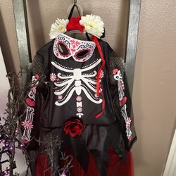 Skeleton bride Halloween Costume 