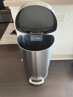 Simplehuman Stainless Steel Step Trash Can