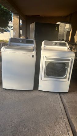 Lavadora y secadora LG