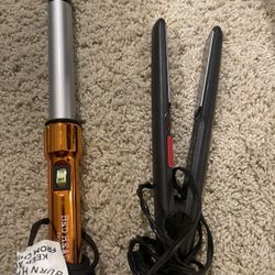 Hair Straightener & Curling Iron Wand
