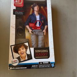One Direction Harry Styles Singing Harry 12" Doll 1D Hasbro 2011 NEW IN BOX 2012