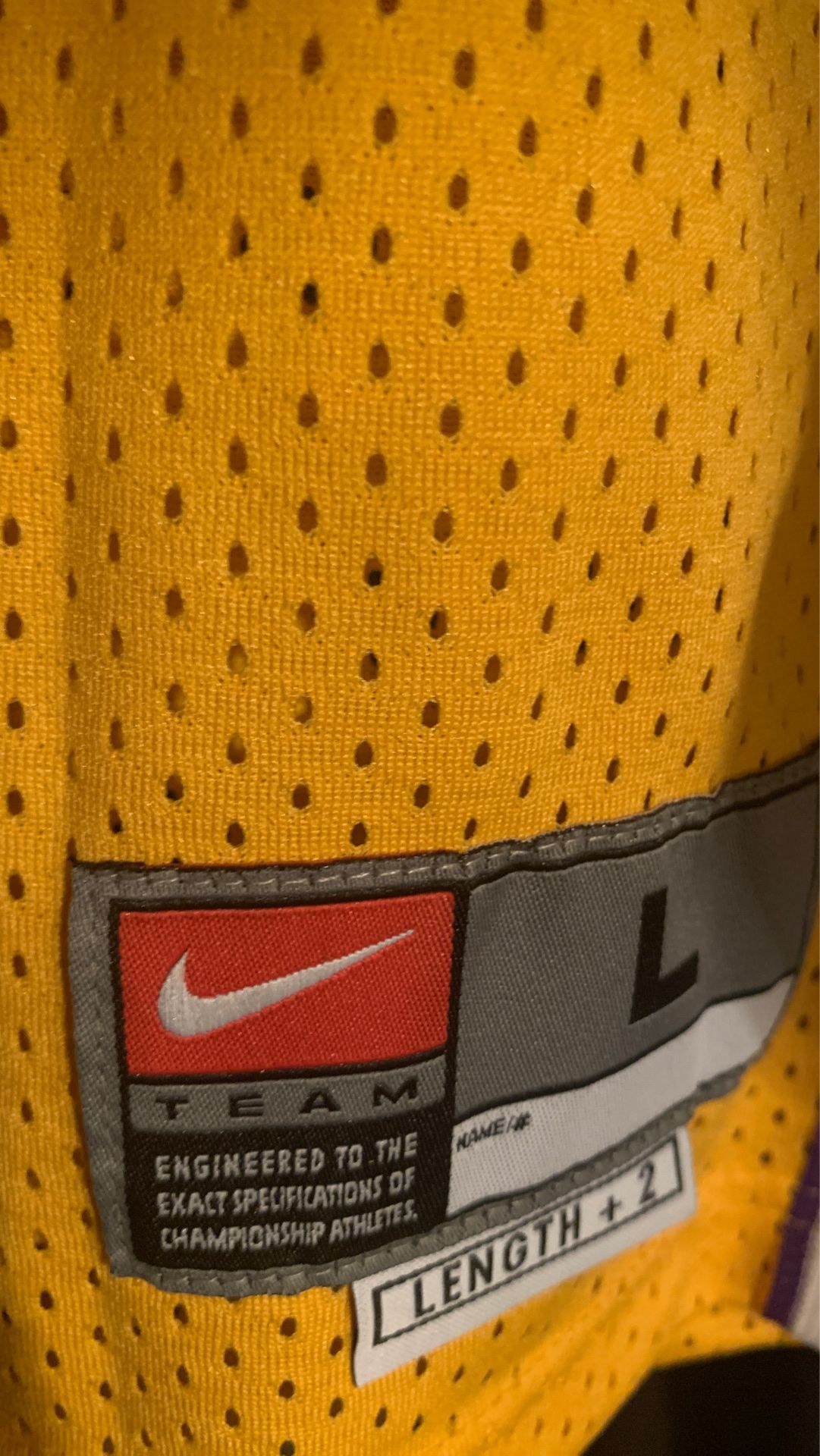 VTG LOS ANGELES LAKERS SWINGMAN JERSEY LARGE NIKE SHAQ O’NEAL VINTAGE AUTHENTIC wfdjnjc.com