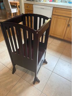 Foldable, Kitchen Helper Tower Stool  for toddlers