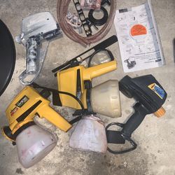 Paint Guns (4) Never Tested / For Parts